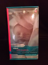 American Heart Assoc Infant CPR Anytime Personal Learning Program Baby Manikin