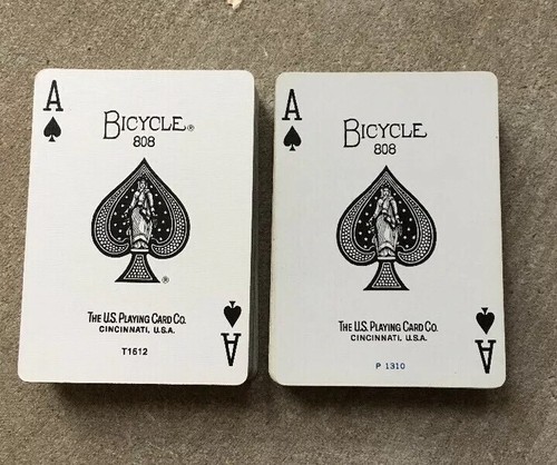 Vintage Bicycle Rider Back Poker Playing Cards, 2 Decks - Picture 4 of 4