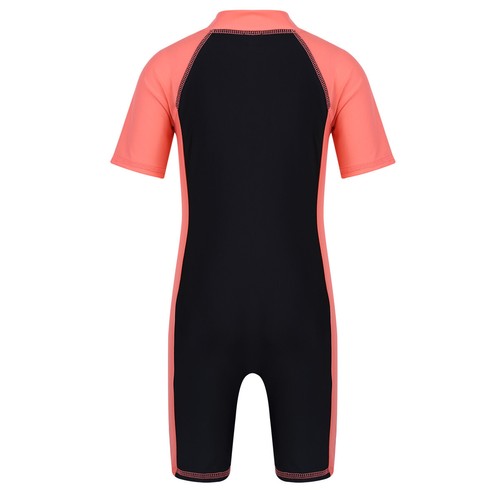 Unisex Kids Rompers Shorty Jumpsuit One-piece Bodysuit Wetsuit Stand Collar - Picture 17 of 51