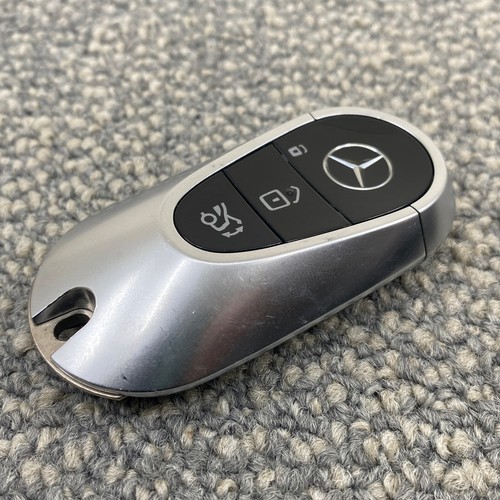 ( for parts ) MERCEDES BENZ Key Fob Remote Transmitter Silver IYZMS5 OEM - Picture 9 of 15