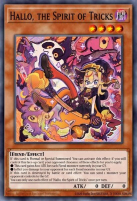 Yu-Gi-Oh! - Hallo, the Spirit of Tricks Yugioh - SUDA-EN026  - Supreme D -  NM/M