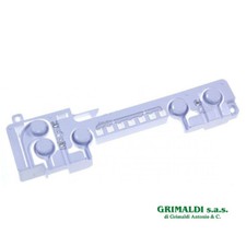SUPPORTO SCHEDA COMPLETO DI TASTI LAVATRICE CANDY HOOVER ORIGINALE 41036072