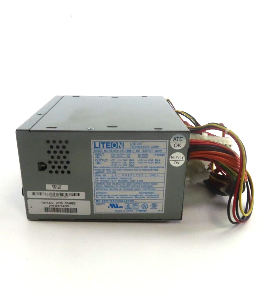 HP ProLiant ML330 G3 300W Power Supply (PSU)