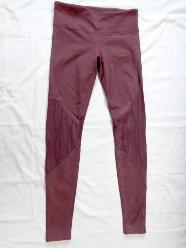 alo-yoga lacey inserts down legs wide waist control pants