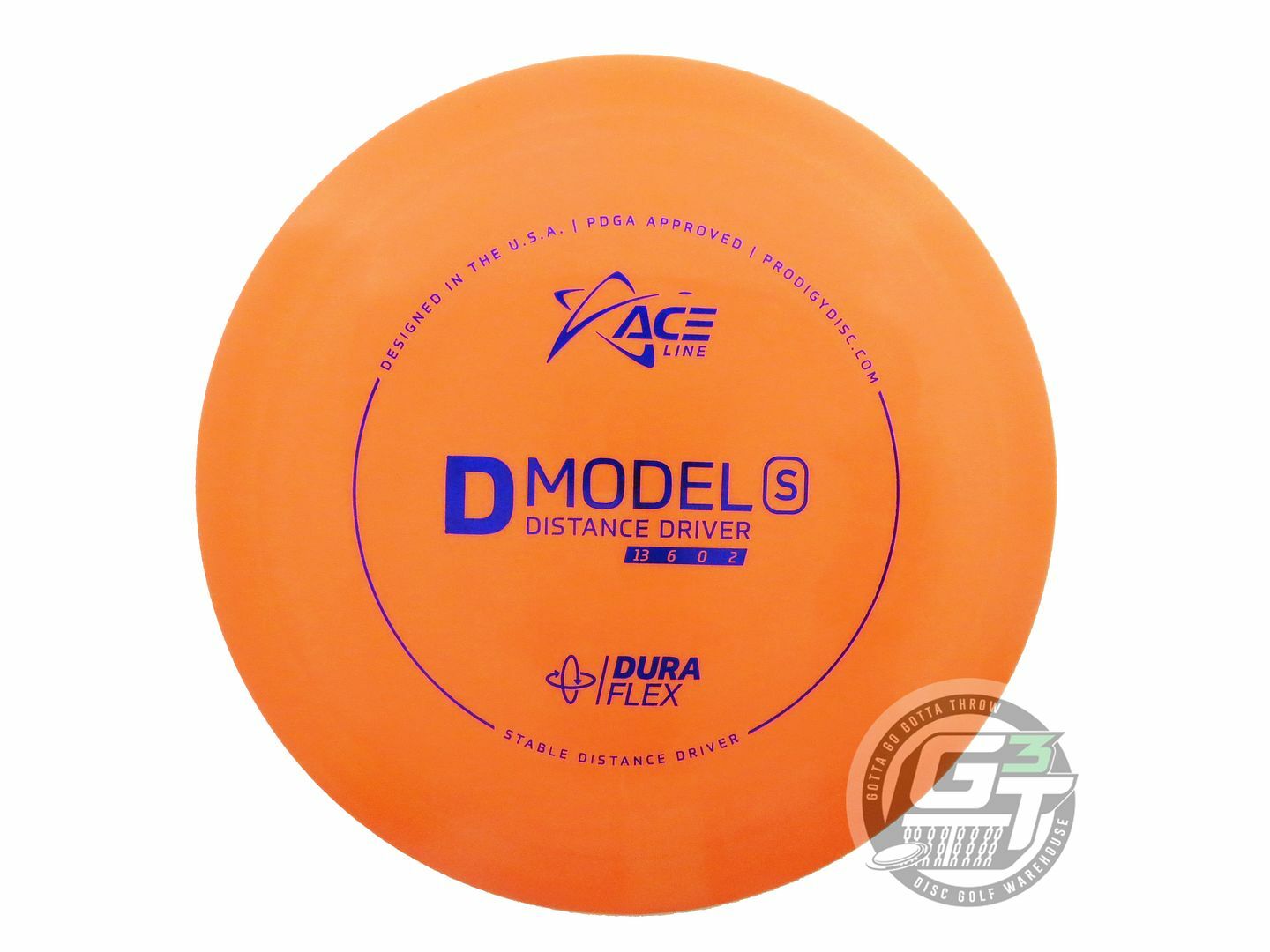 NEW Prodigy Discs DuraFlex D Model S 174g Orange Distance Driver Golf Disc