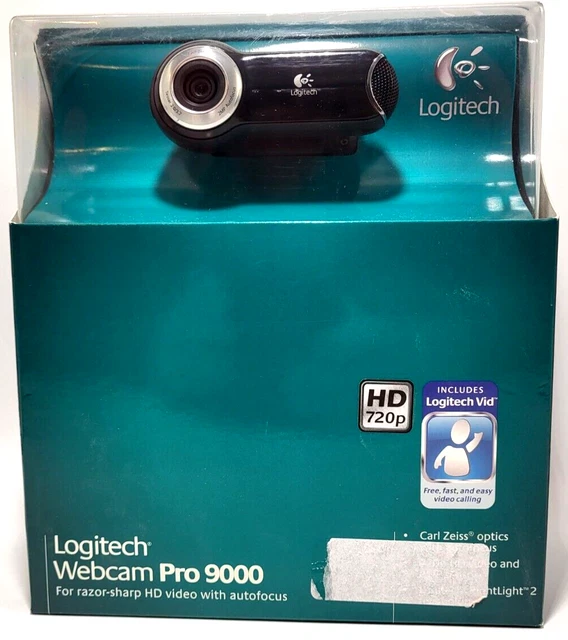 Logitech Webcam Pro 9000 HD 720p with Autofocus *NEW*