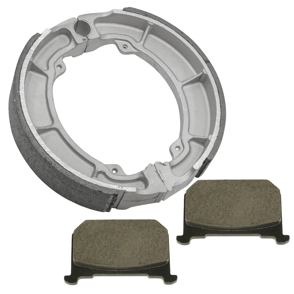 for Kawasaki KZ440 LTD Belt LTD Sport Belt 1982-83 Front Brake Pads & Rear Shoes - Image 4 of 4