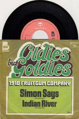 1910 FRUITGUM COMPANY SIMON SAYS UNIQUE LABEL YUGOSLAVIA 7'' PS