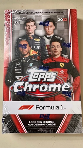 2022 Topps Chrome Formula 1 F1 Sealed Hobby Box  🔥