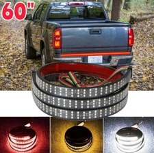 60" Tailgate LED Light Strip Bar Turn Signal For Chevy Colorado Silverado 1500