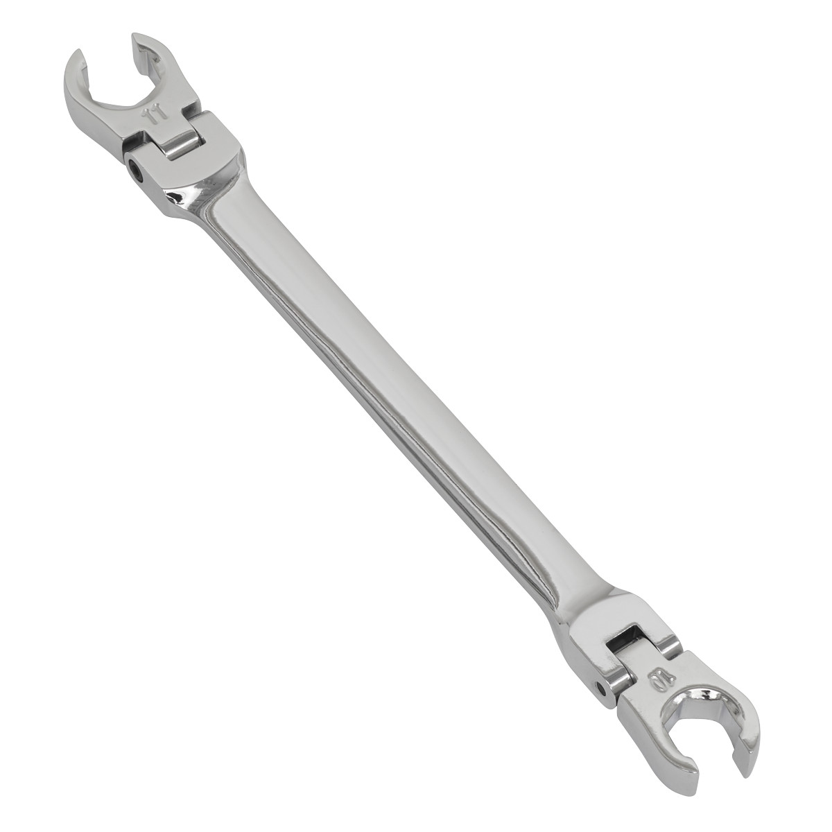 Sealey AK26521 Flexi-Head Flare Nut Spanner Wrench Tool 10 x 11mm