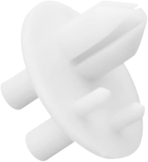 SPARES2GO Staffa Di Montaggio In Plastica Per Porta Scorrevole Compatibile Con Frigorifero E Congelatore Electrolux Integrati (confezione Da 3 - Foto 9