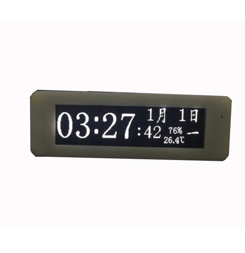 Azul 3.12 pulgadas OLED Pantalla de espectro musical Control de voz Coche Espectro HiFi Foto 3 de 4