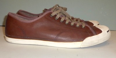 jack purcell brown leather shoes