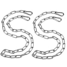 Hanging Swing Chair Chain Kit, 2 Set Stainless Steel Hardware Heavy... Fast Ship