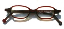 New Vtg 1998 L.A. Eyeworks Retro Eyeglasses - Ruby Red Subzero 204