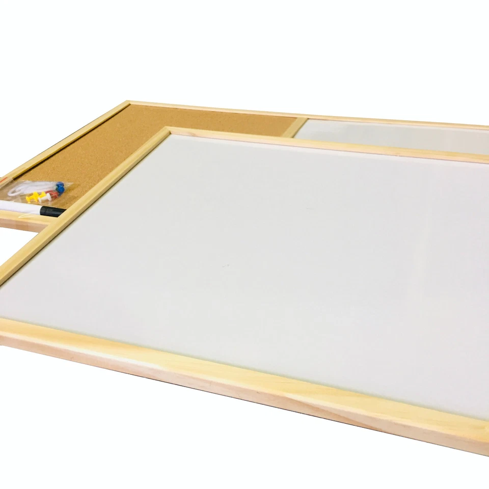 Notice Cork Board Pin Message White Board Office Memo School board  60 x 40cm - Image 2 of 4