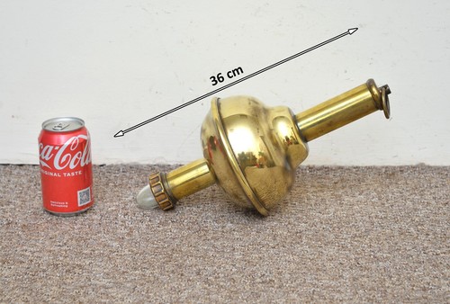 Vintage old brass lifebuoy man overboard light lamp life buoy raft - Picture 2 of 6