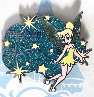 Disneyland Pixie Dust Pin Tinker Bell 2007 Where Dreams Come True