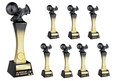 Team Awards FUSSBALL POKAL KOSTENLOSE GRAVUR 8 OPTIONEN 26cm