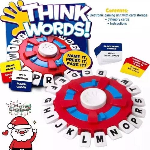 NEW Think Words Tapple Game –Thinking Letter Pressing Game for Family Fun UK - Picture 4 of 7
