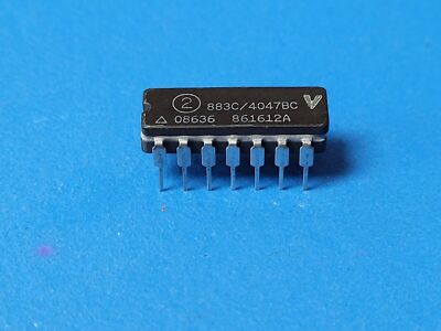 (1 PC) 4047BC/883C SPRAGUE Monostable Multivibrator, 1-Func, CMOS, CDIP14