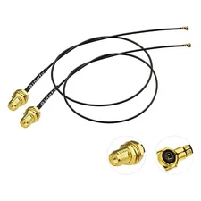 BINGFU U.FL IPX IPEX MHF4 to RP-SMA Female Bulkhead Mount Wifi Antenna Cable 30C