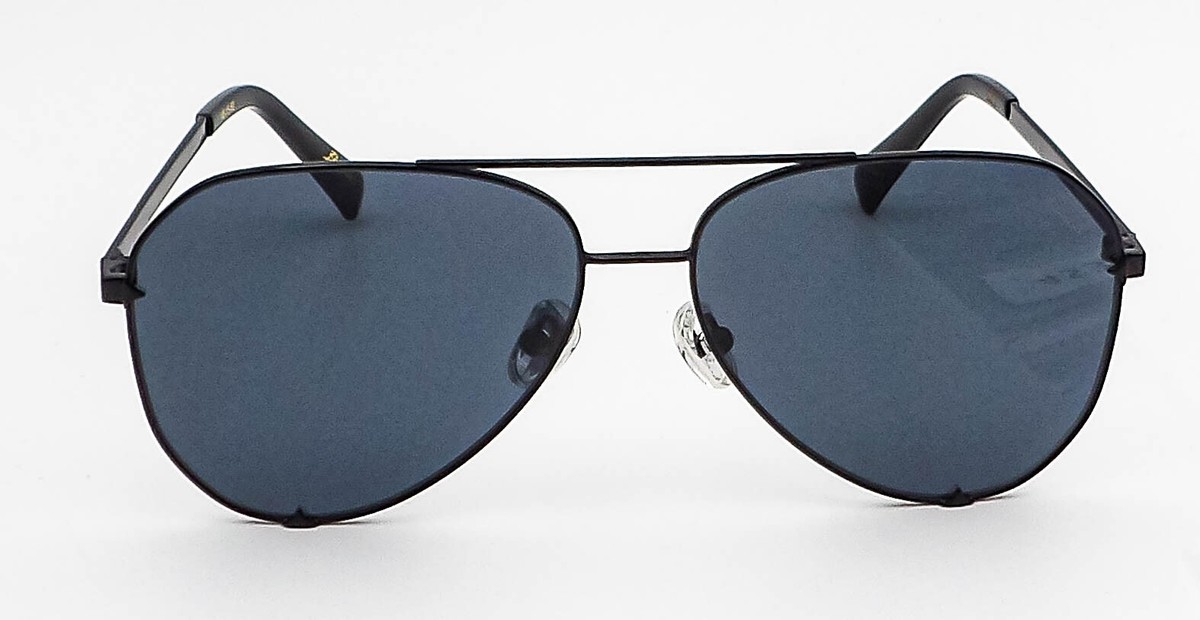 Dezi Blueprint Black Blackout Large Aviator Sunglasses 62-15  display picture 1