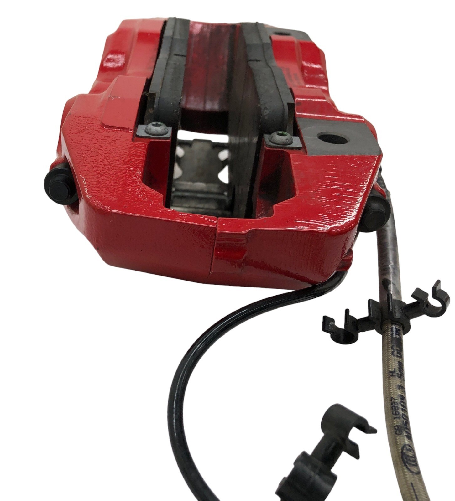 2015-2021 MCLAREN 570S LEFT FRONT BRAKE CALIPER RED 11C0063CP R5 OEM
