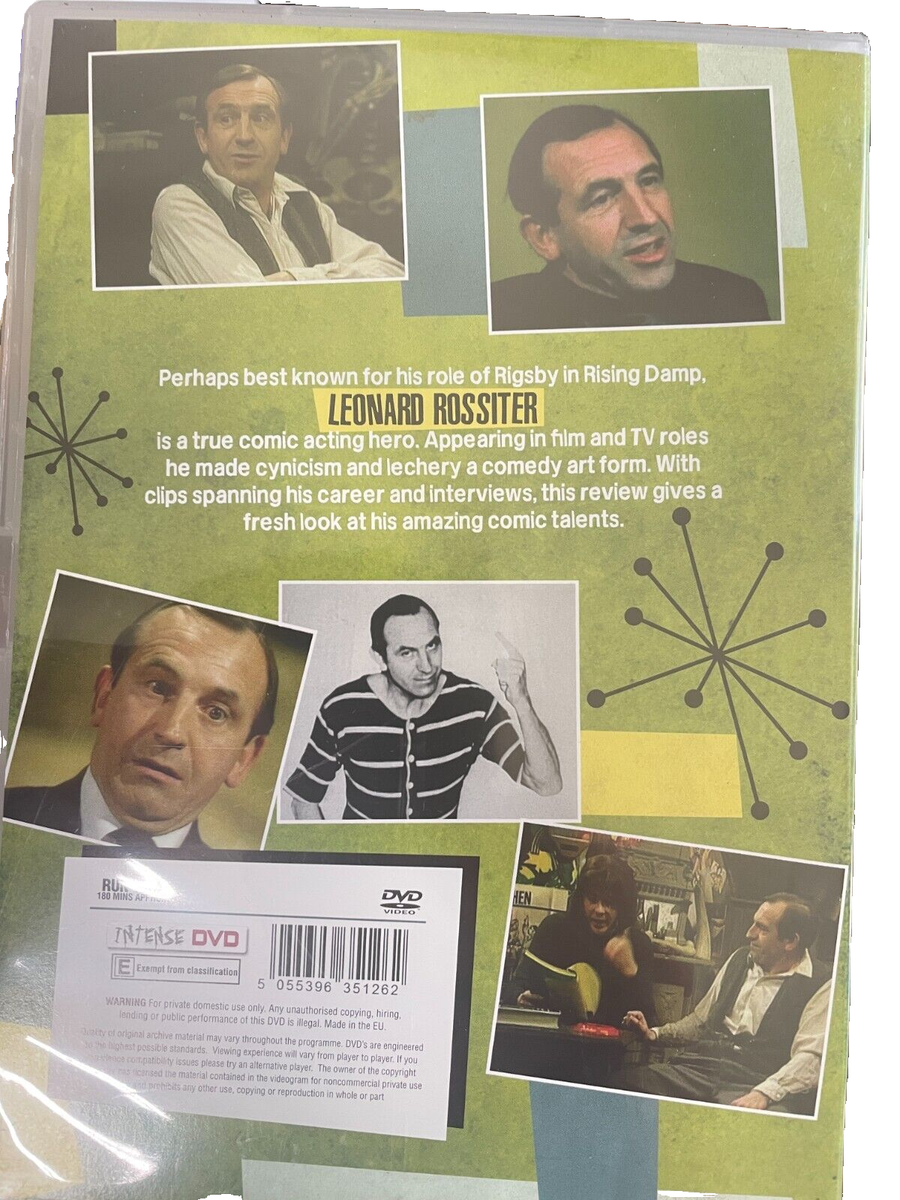 Masters Of British Comedy: Volume 1 (DVD) Leonard Rossiter SEE  