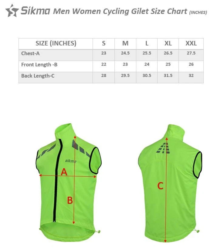 Jaqueta de ciclismo leve resistente ao vento reflexiva à prova de chuveiro Sikma - Imagem 3 de 3