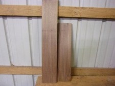 2 PC WALNUT LUMBER WOOD KILN DRIED BOARDS 11/16" THICK LOT 1128V FLAT 1/4 SAWED