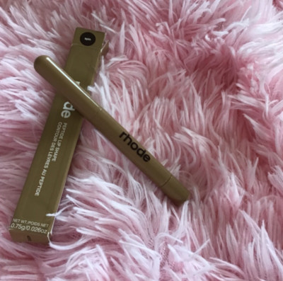New Rhode Peptide Lip Shape In Spin (Rich Plum Brown) In Box 100% Authentic