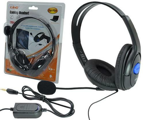 Cuffie Compatibili XL Gaming Per Playstation 4 Ps4 E Pc Con Microfono hsb |  eBay
