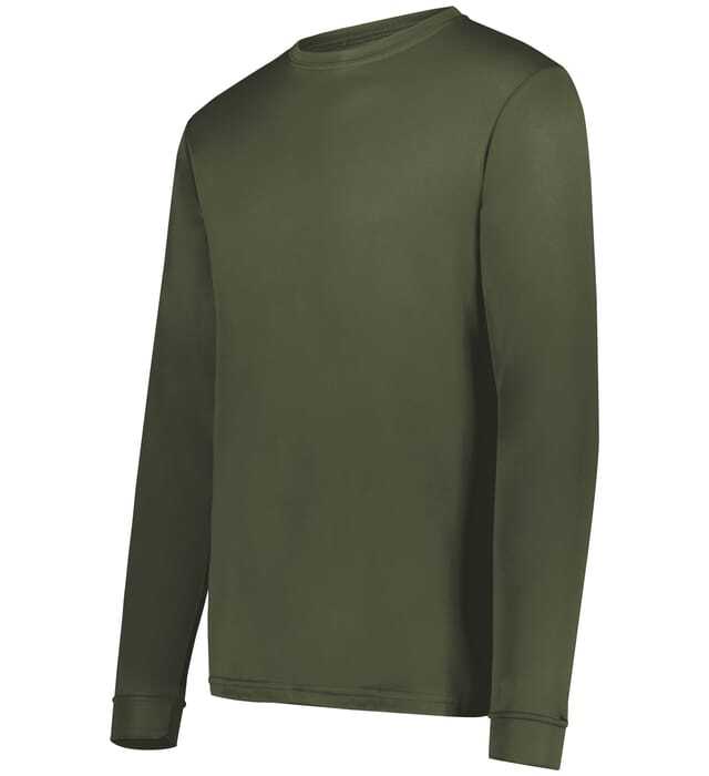 Augusta Sportswear 788 Adult Wicks Moisture Long Sleeve Tee Top