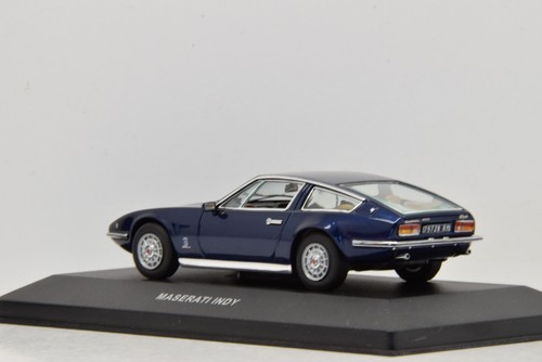 MASERATI INDY 1969 DARK BLUE IXO 1/43 ÉTAT NEUF EN BOITE - Imagen 6 de 7