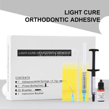Dental Orthodontic Light Cure Composite Etching Adhesive Etching Gel Kit
