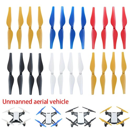 2 pares de piezas de repuesto de hoja de hélice ABS para dron DJI Tello D - Imagen 2 de 28