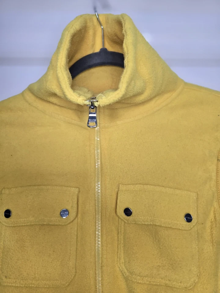 CHAPS Fleece Gilet Yellow Womens S - Image 4 of 4