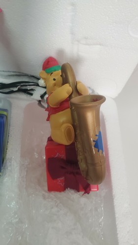 Mr Christmas Animated Pooh Tigger Piglet Eeyore Brass Band Box Working 21 Carols - Picture 12 of 12