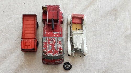 Matchbox Lesney Merryweather Fire Engine King Size no15 Mercedes Benz 1978 truck - Picture 3 of 12