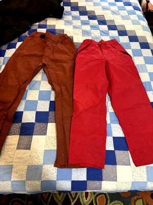 ONE Marmot Colorado USA Alpinist Mountain FULL ZIP Pants ONE Marmot Colorado USA Alpinist Mountain FULL ZIP Pants