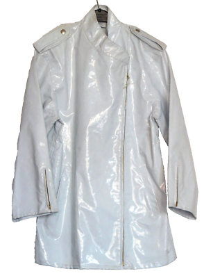 PVC mac raincoat with zips Pakamac size 10 UNUSED VINTAGE 1970s