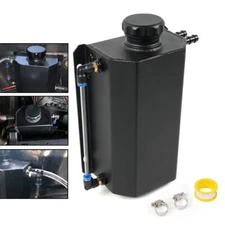 Universal 2L Aluminum Radiator Coolant Overflow Expansion Water Bottle Tank