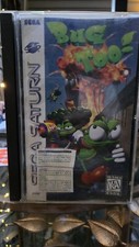 Bug Too! 2 (Sega Saturn, 1996) Complete CIB Authentic Game Good Shape