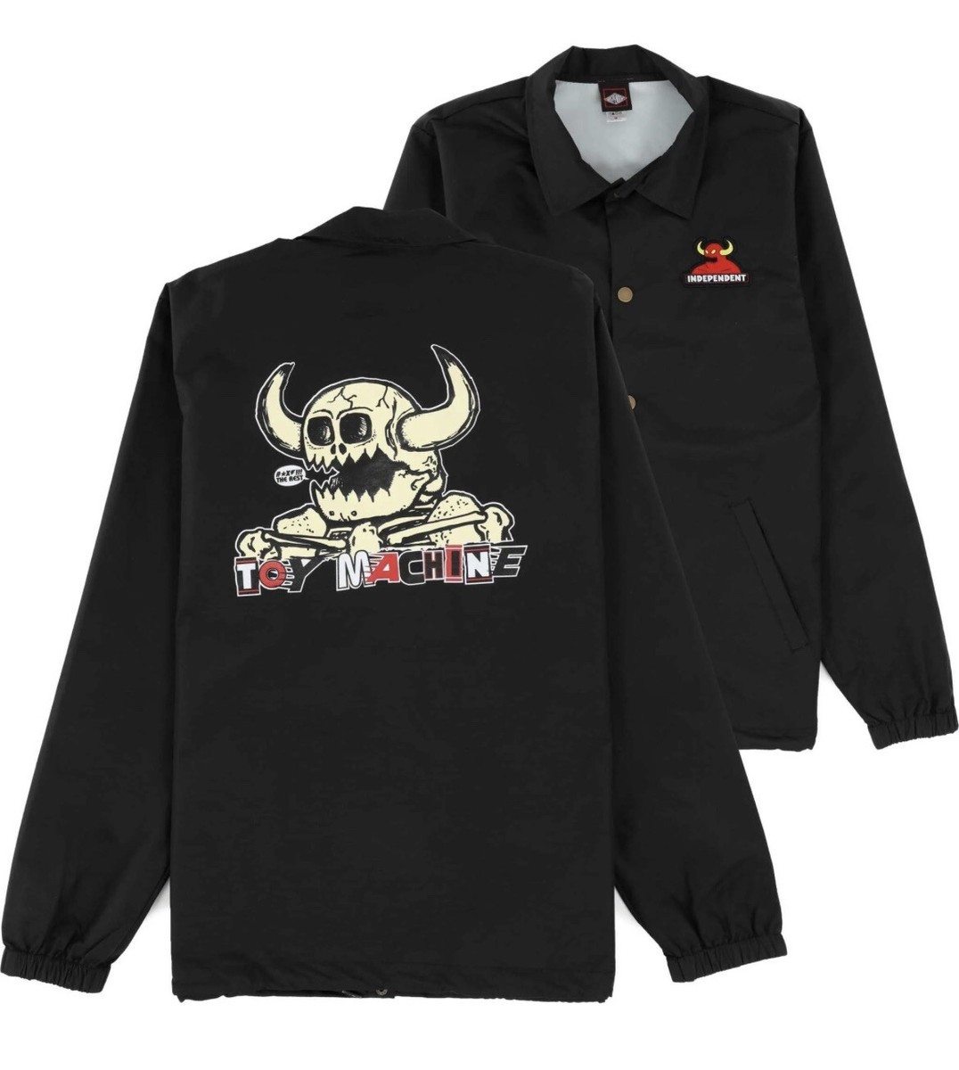 INDEPENDENT TRUCKS X TOY MACHINE TOY MASH UP SKATEBOARDING INDEPENDENT TRUCKS X TOY MACHINE TOY MASH UP SKATEBOARDING