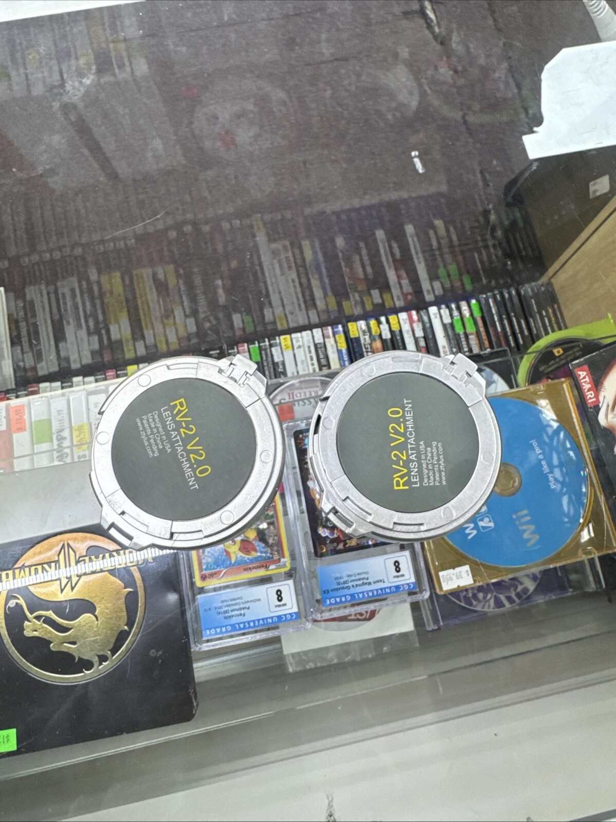 ZTYLUS I-phone Lens attachment for Camera RV-2 V2.0 & Light Filters RV-L1; parts