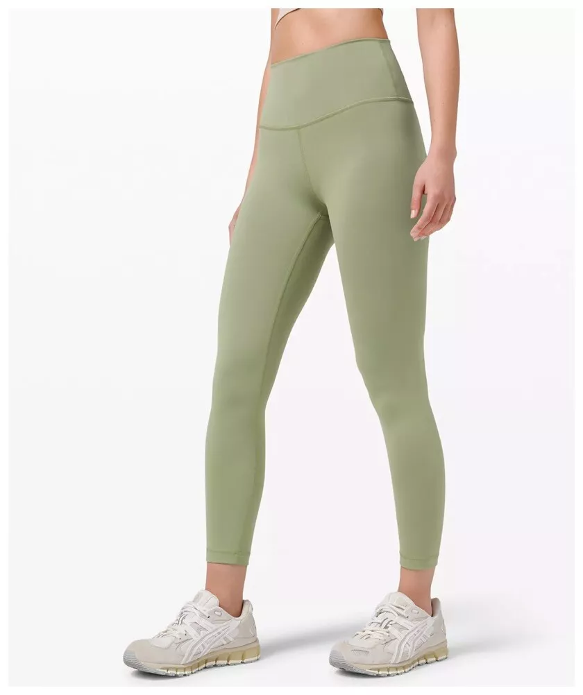 Lululemon Wunder Train HR Tight 25” - Willow Green - 6 - NWT!