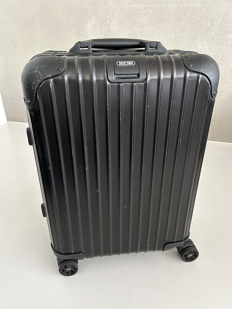 RIMOWA Topas Multiwheel Cabin Trolley 52 I Stealth I Made in RIMOWA Topas Multiwheel Cabin Trolley 52 I Stealth I Made in
