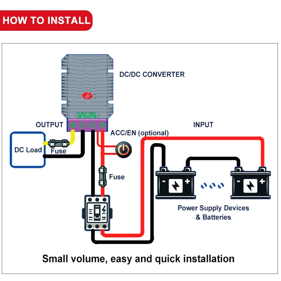Convertidor de refuerzo de CC 12V a 19V 24V 28V 36V 48V confiable 3A 5A 8A 10A 15A 20A - Imagen 2 de 4